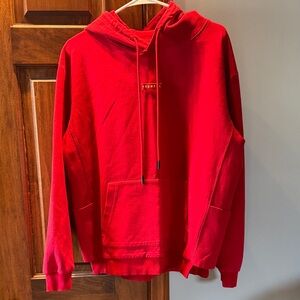 YoungLA Bold Red Hoodie Sweater
